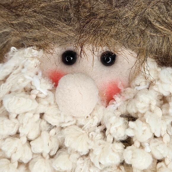 NWT Transpac Rustic Hunting‎ Camo Santa Plush Shelf Sitter Christmas Decor - Picture 8 of 13